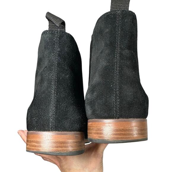 Sonoma Men\'s Kristopher Suede Chelsea Boots Black Size 11 M Ankle Boot main image 6